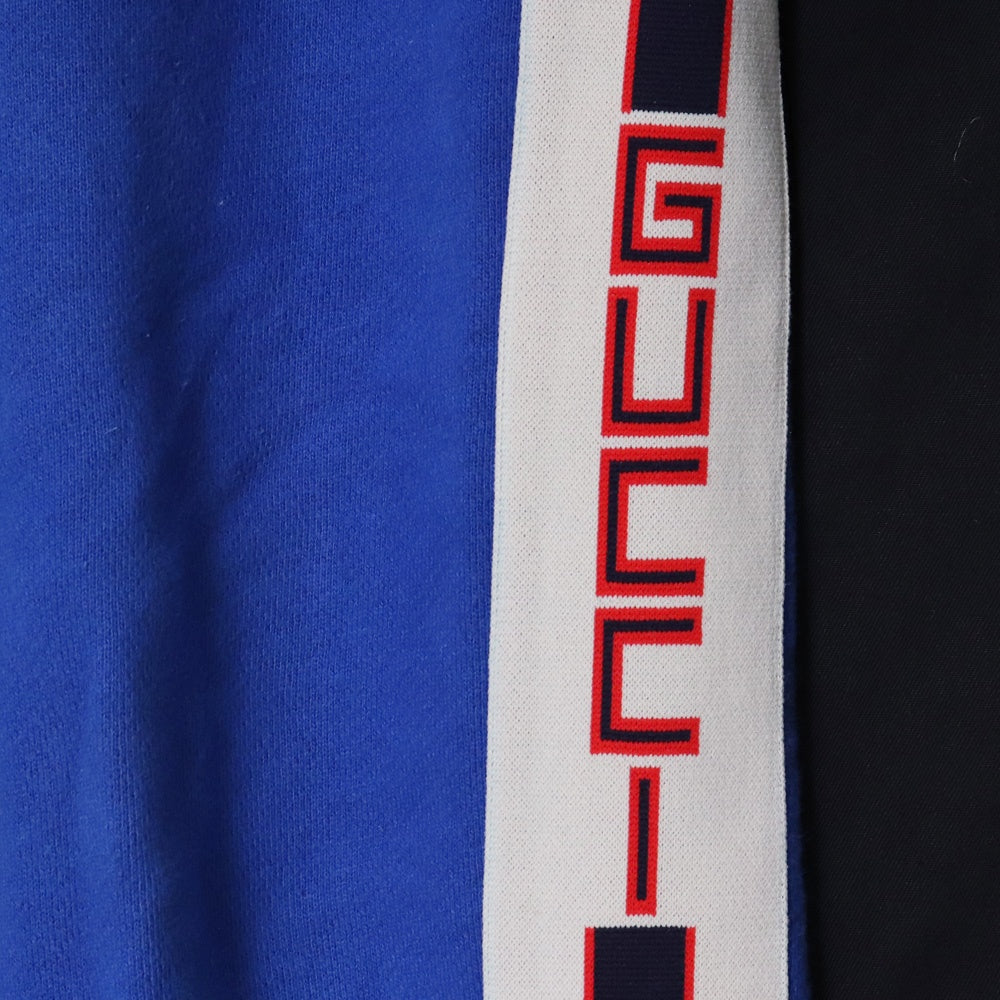 GUCCI Sidelined Technical Jersey Pants Blue Size M