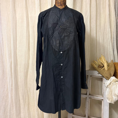 Euro vintage 40s-50s Antique Smock Dress Size FREE