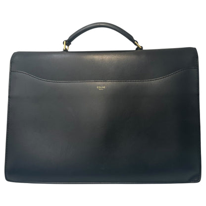 CELINE 19SS Hedi Slimane Leopard Cartable Briefcase Bag