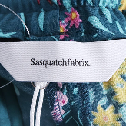 SASQUATCHFABRIX. 25SS Flowers Print Shorts Green Size M