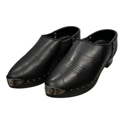 ENFANTS RICHES DEPRIMES Studded Clogs Black Loafers Size EU 40