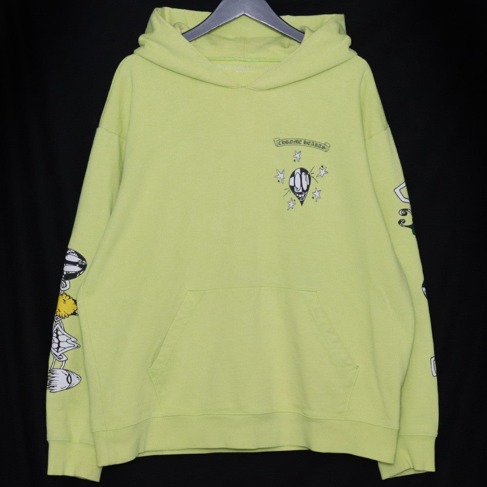 CHROME HEARTS x MATTY BOY 22AW Hoodie Green Size XXL