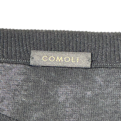 COMOLI 25SS Cotton 18G Crewneck Knit Sweater Size FREE
