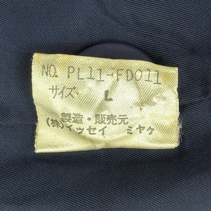plantation 90s Issey Miyake Period Shawl Jacket Navy Size L
