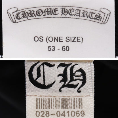 CHROME HEARTS Black Mesh Trucker Cap Size F