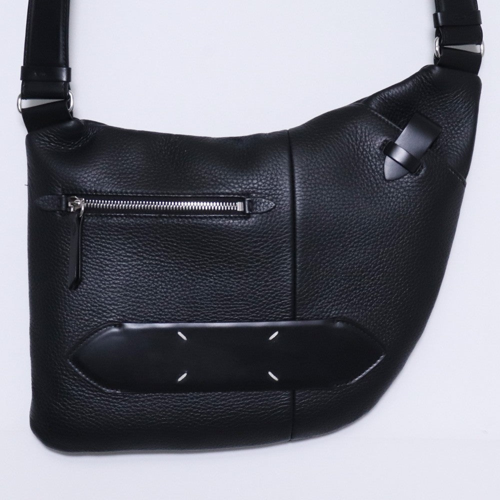 MAISON MARGIELA SOFT 5AC On Body Shoulder Bag Black Size F