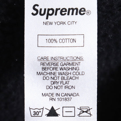 SUPREME 19AW NY Logo Hoodie Black Size M