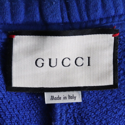 GUCCI Sidelined Technical Jersey Pants Blue Size M