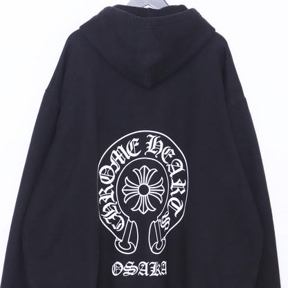 CHROME HEARTS Osaka Horseshoe Hoodie Black Size XXL