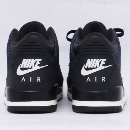 LEVI Air Jordan 3 Retro Indigo Sneakers Size 29cm