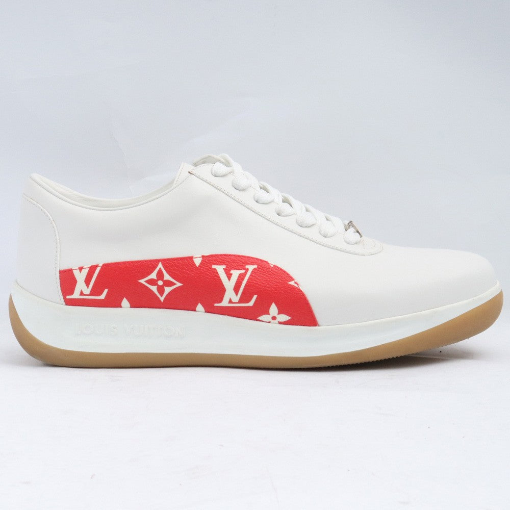 Louis Vuitton Supreme Monogram Sneakers White Size 7.5