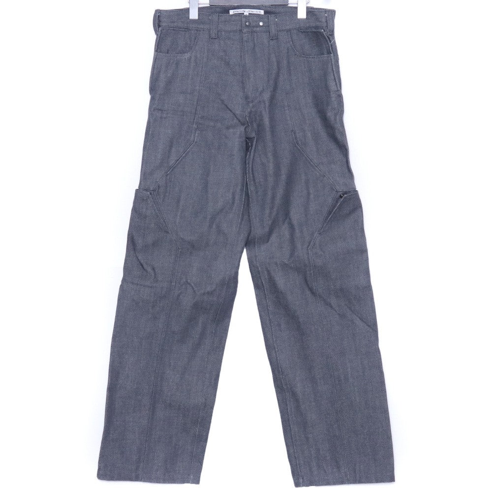 OPPOSE DUALITY 25SS 8-Pocket Panel Wide Denim Gray Size 46