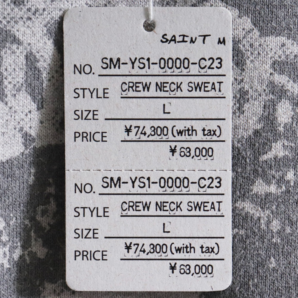 Saint Michael 24AW Sex Pistols Crewneck Sweatshirt Size L