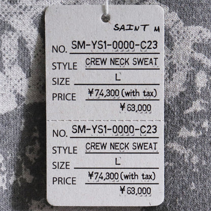 Saint Michael 24AW Sex Pistols Crewneck Sweatshirt Size L