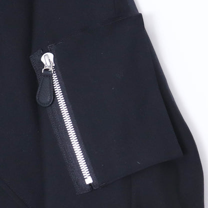 CROMAGNON 25AW MA-1 Wool Gabardine Jacket Black Size 3