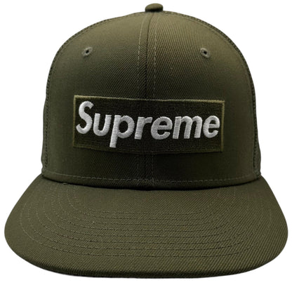 SUPREME 23SS Box Logo Mesh Back New Era Cap