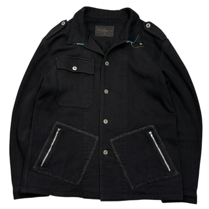 UNDERCOVERISM 03SS SCAB Afghan Collar Grunge Jacket Size L