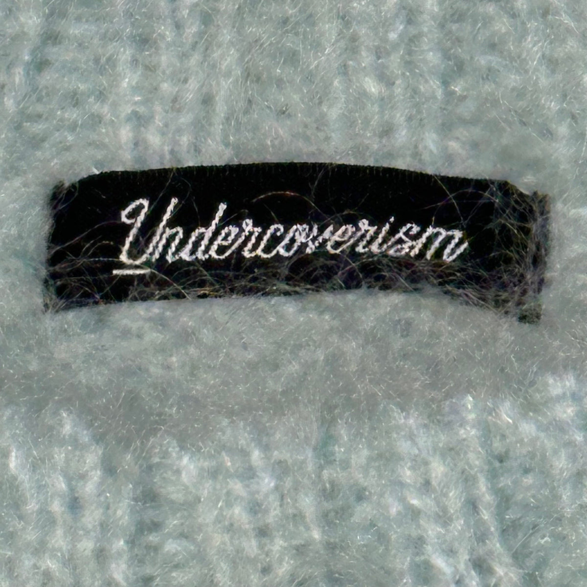 UNDERCOVERISM 22AW Side Zip Mohair Knit Mint Size 4