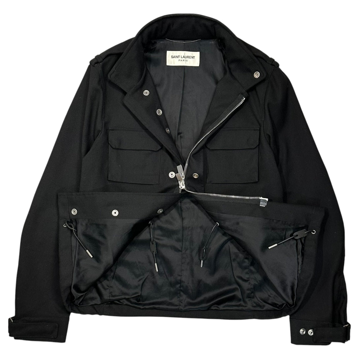 SAINT LAURENT PARIS 13SS Hedi Slimane M-65 Jacket Size 44
