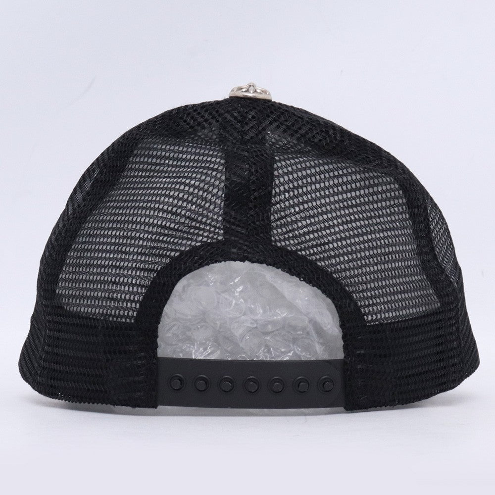 CHROME HEARTS Kids Trucker Cap Black Size ONE SIZE