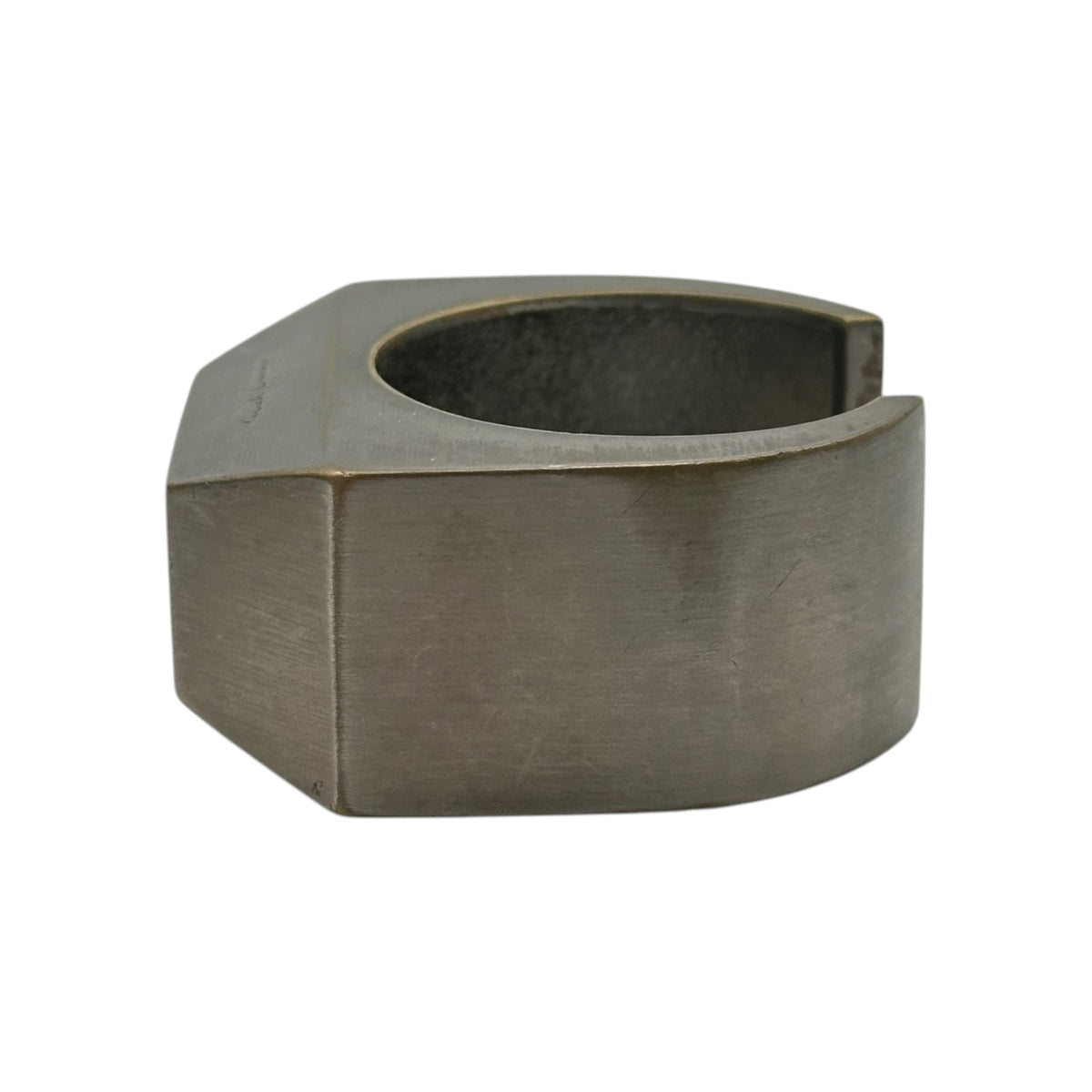 Rick Owens PEERFORMA Brass Bracelet Silver