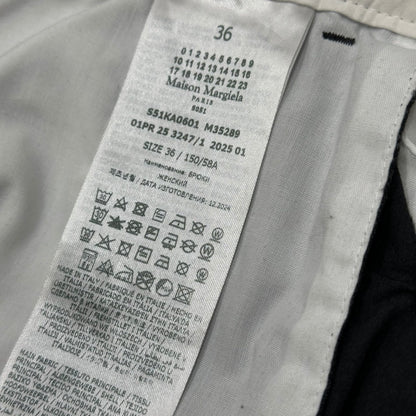 MAISON MARGIELA 25SS Wide-leg Pleated Trousers Size 36
