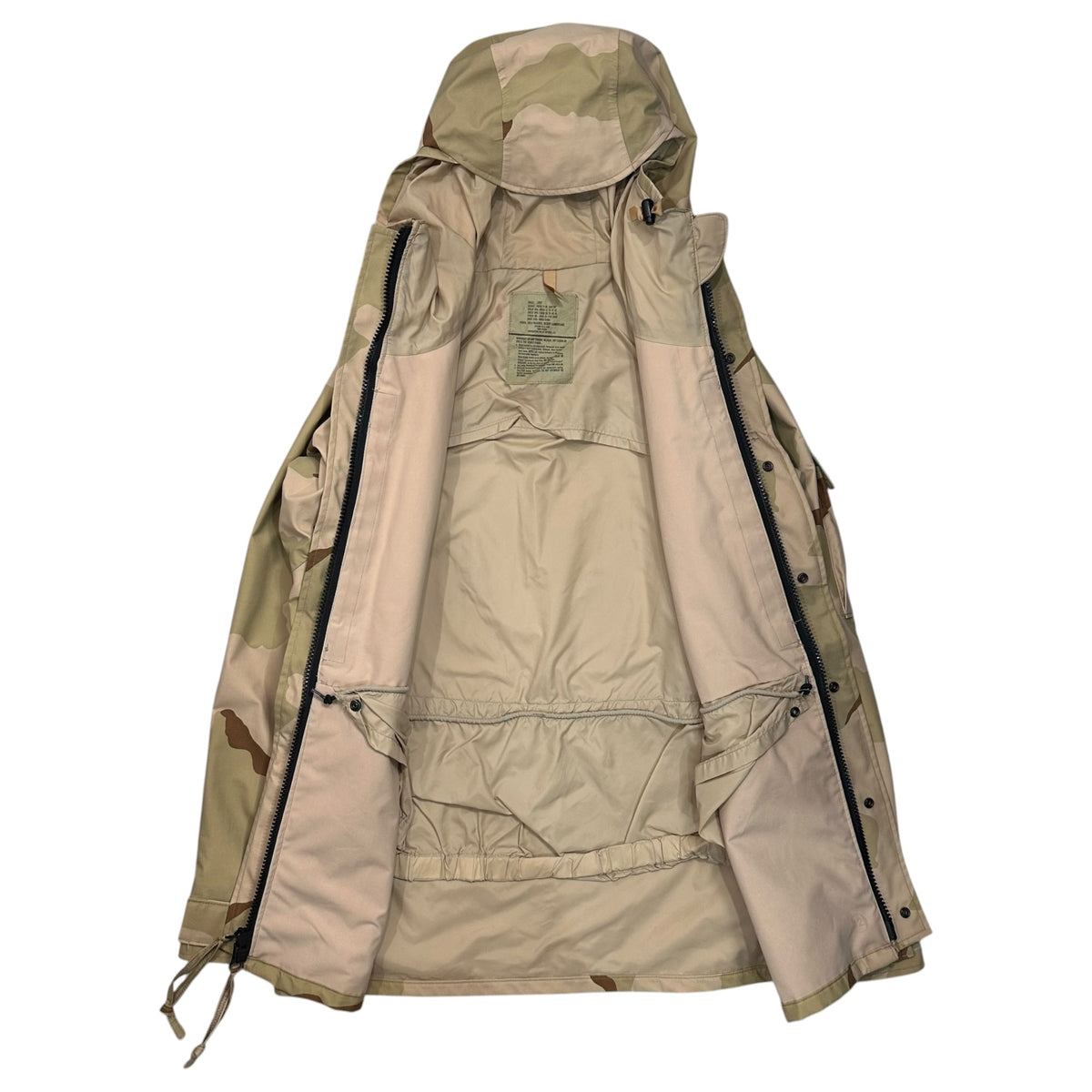 US ARMY 2004 Gore-Tex Desert Hoodie Multi Size SMALL-LONG