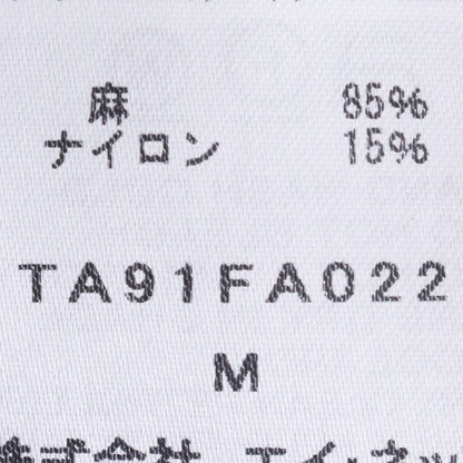 TAC TAC Linen Yukata Coat Black Size M