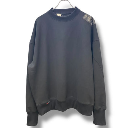 N.HOOLYWOOD Polartec Power Air Sweatshirt Black Size 40