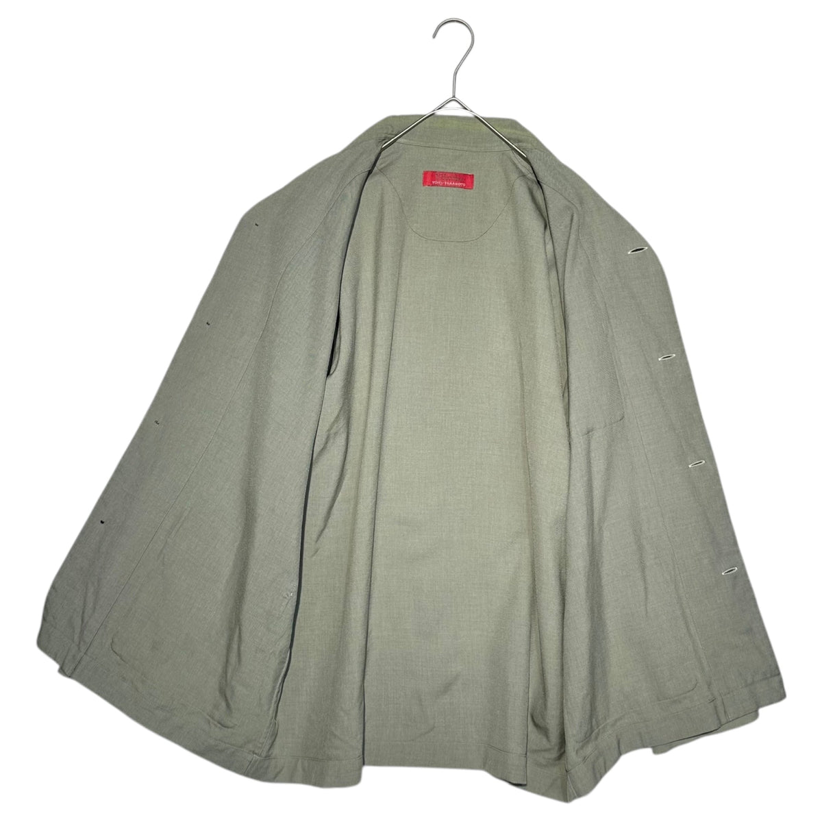 Y's for men 90s Open Collar Front Pocket Jacket Size 3