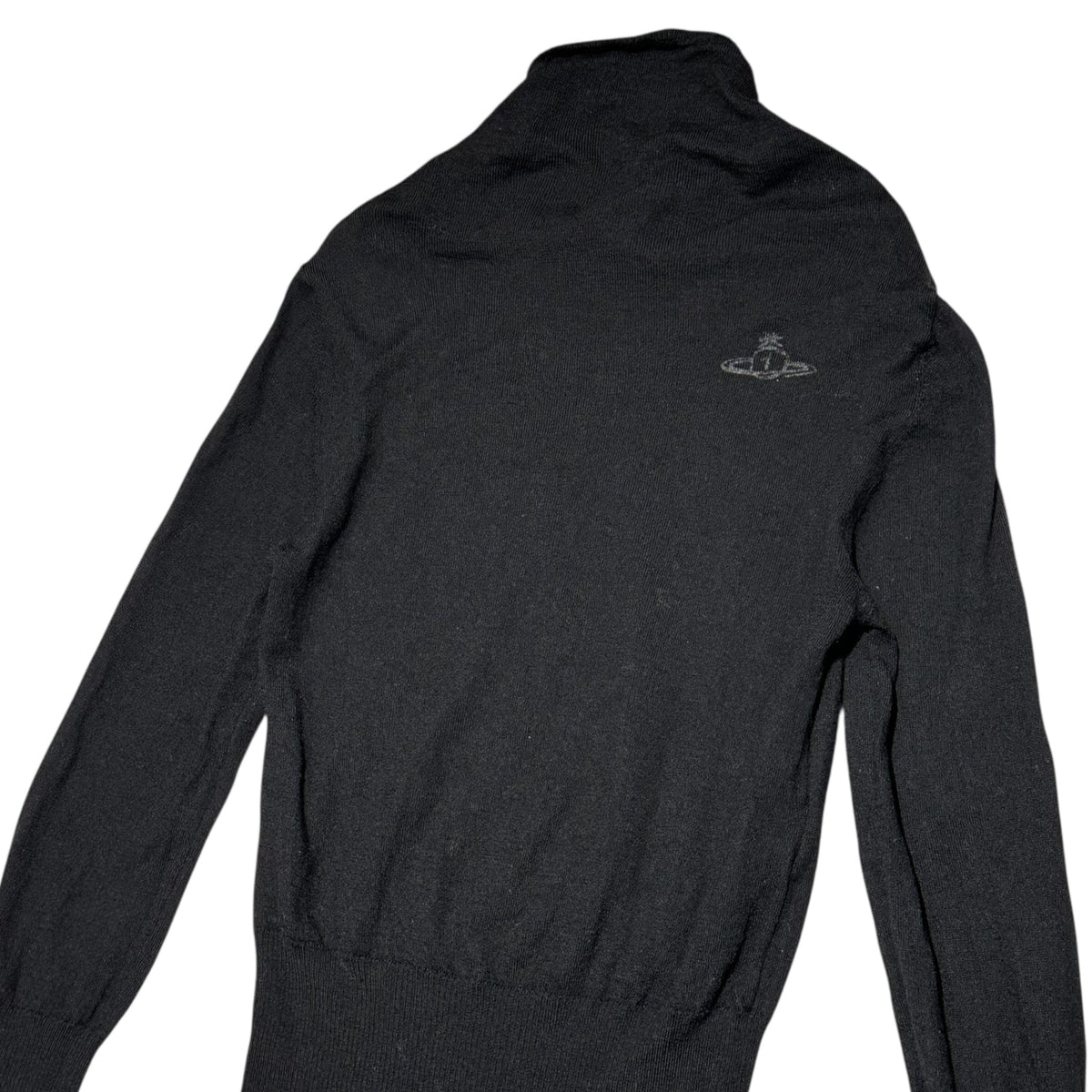 Vivienne Westwood Orb Logo Wool Knit Black Size UNISEX SM