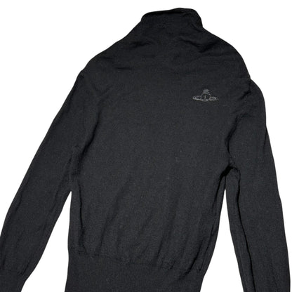Vivienne Westwood Orb Logo Wool Knit Black Size UNISEX SM