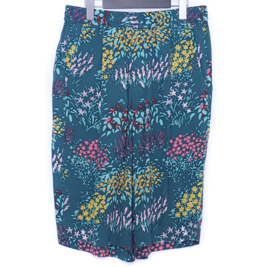 SASQUATCHFABRIX. 25SS Flowers Print Shorts Green Size M