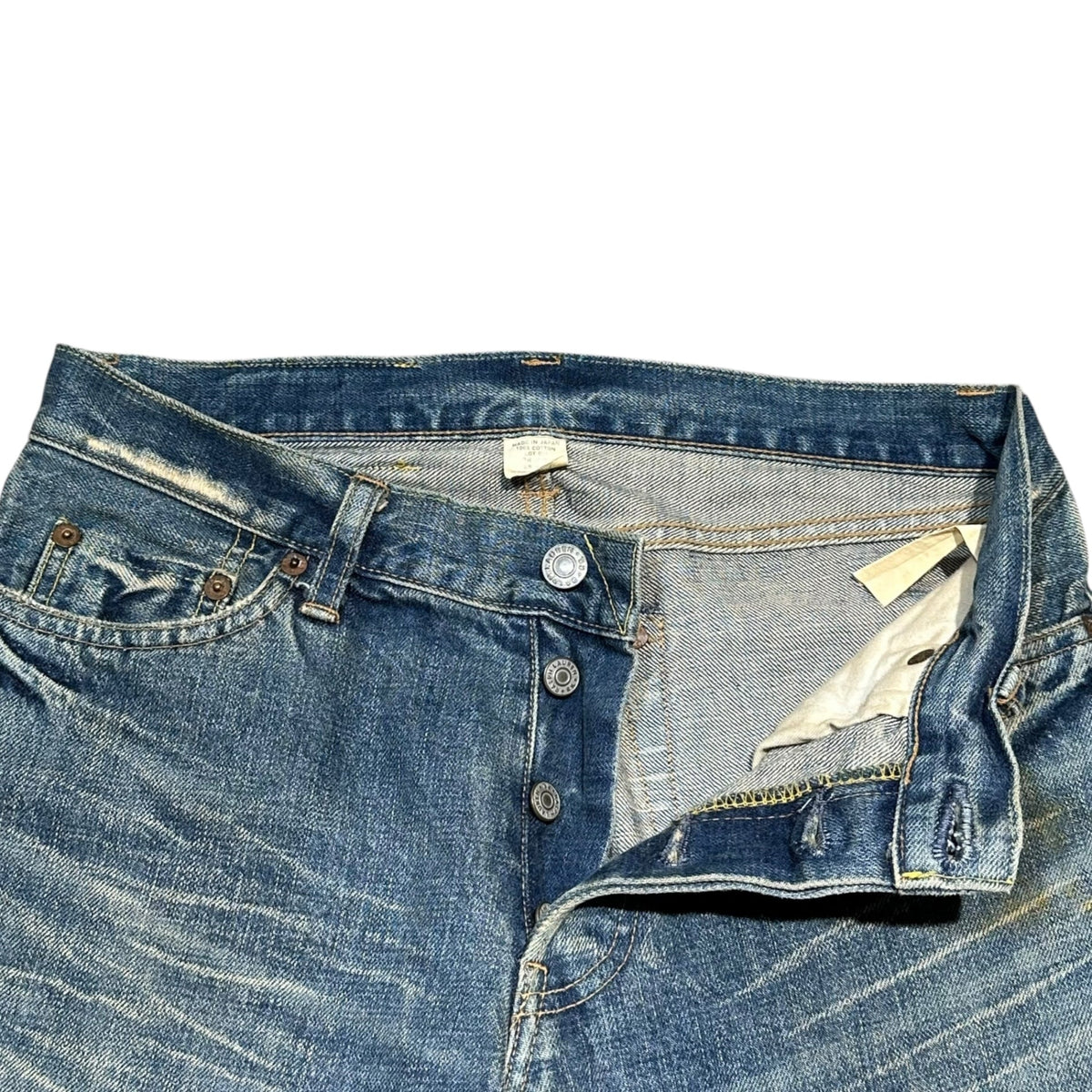RRL Vintage-Washed Denim Pants Indigo Size W28