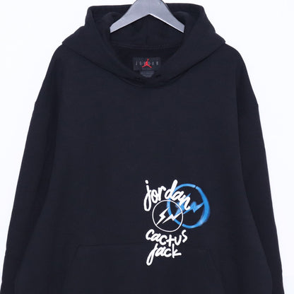NIKE x TRAVIS SCOTT x FRAGMENT Air Hoodie Black Size 2XL