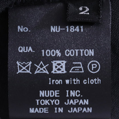 NUDE MASAHIKO MARUYAMA 25SS Easy Pants Black Size 2