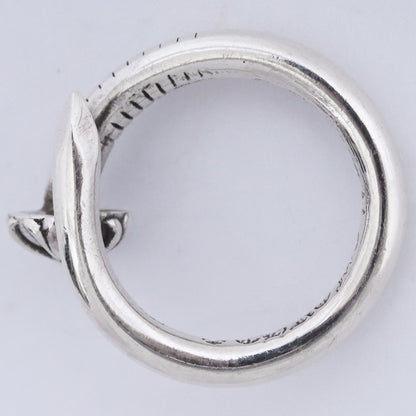 CHROME HEARTS NAIL CROSS BALL RING Silver Ring Size ONE SIZE