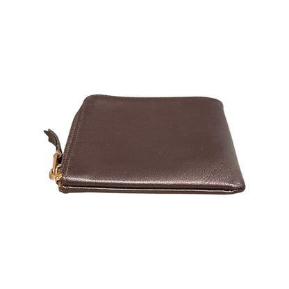 Wallet COMME des GARCONS L-Zip Leather Wallet Brown