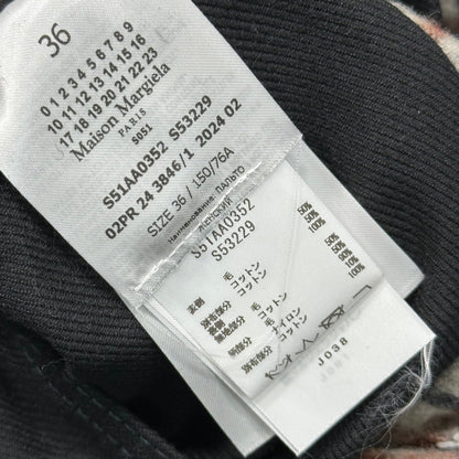 MAISON MARGIELA 24AW 4-Way Reversible Coat Black Size 36