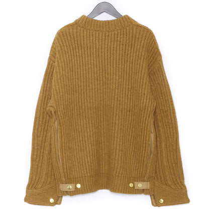Carhartt Wip Sacai x 23AW Knit Pullover Detroit Beige Size 4