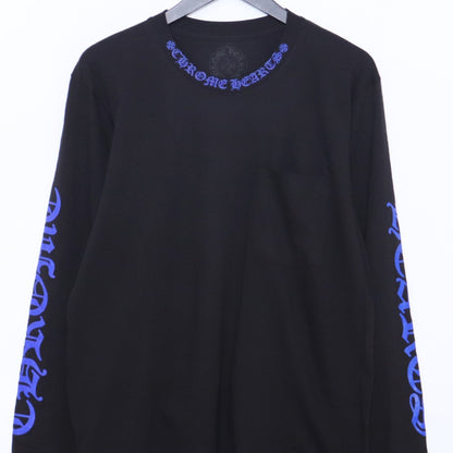 Chrome Hearts 1988 Neck Logo Long Sleeve T-Shirt Size M