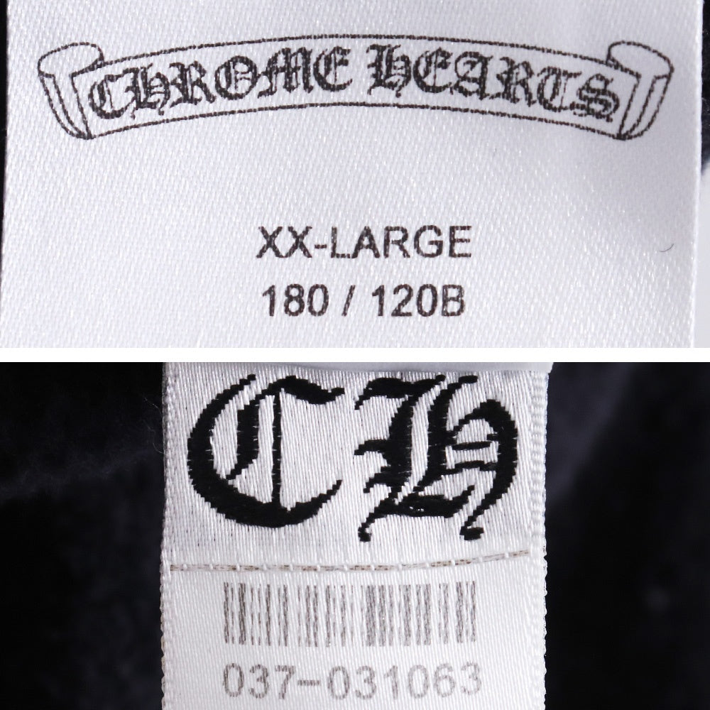 CHROME HEARTS Osaka Horseshoe Hoodie Black Size XXL