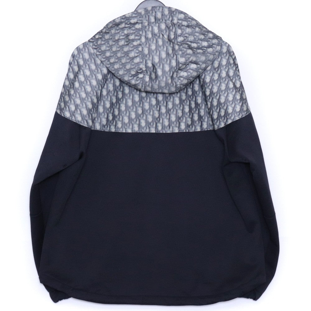 DIOR x Shawn Stussy Oblique Half-Zip Jacket Black Size M
