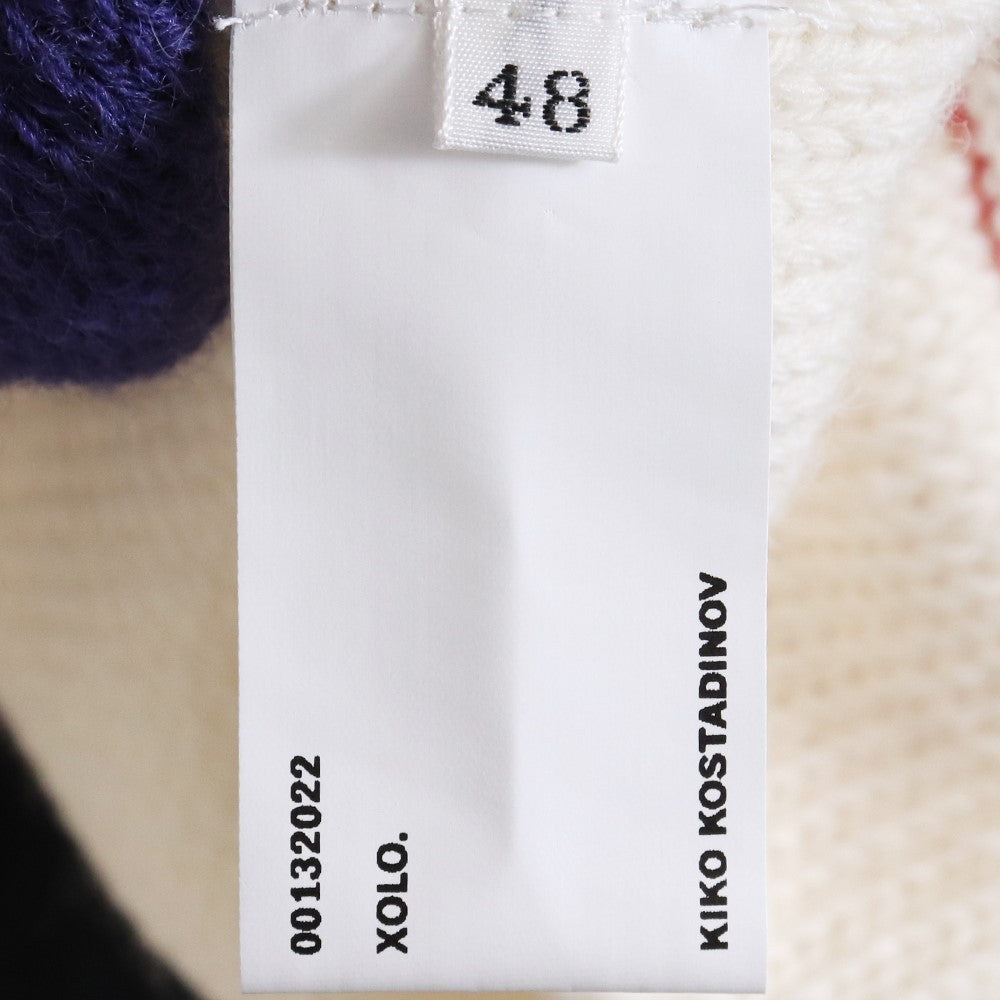 KIKO KOSTADINOV 22AW IBLISH Virgin Cardigan White Size 48