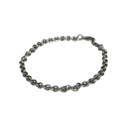 TIFFANY & CO. Round Return to Chain Silver Necklace