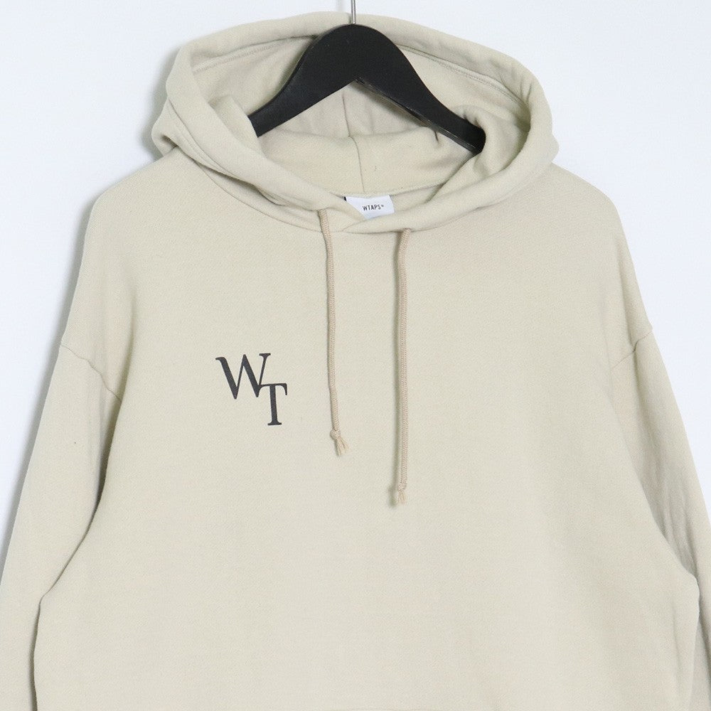WTAPS 21AW Urban Territory Print Hoodie Cream Size 03