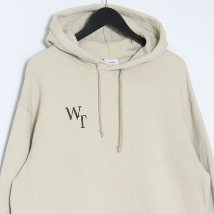 WTAPS 21AW Urban Territory Print Hoodie Cream Size 03