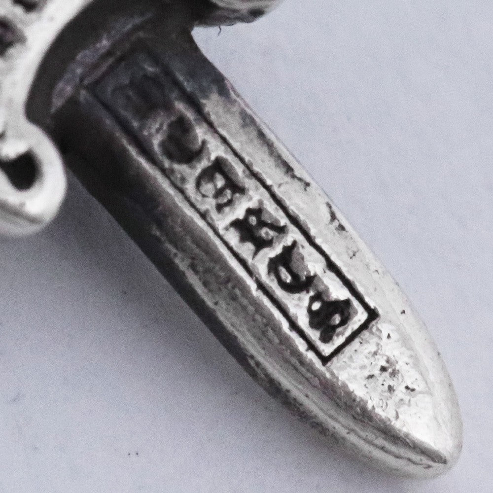 HEARTS STACK DAGGER V2 Dagger Charm Silver Size F