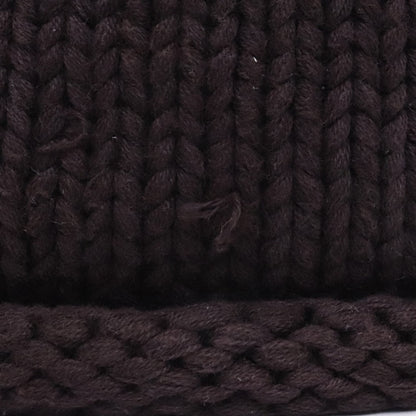 CHROME HEARTS BS Flare Patch Cotton Beanie Black Size F