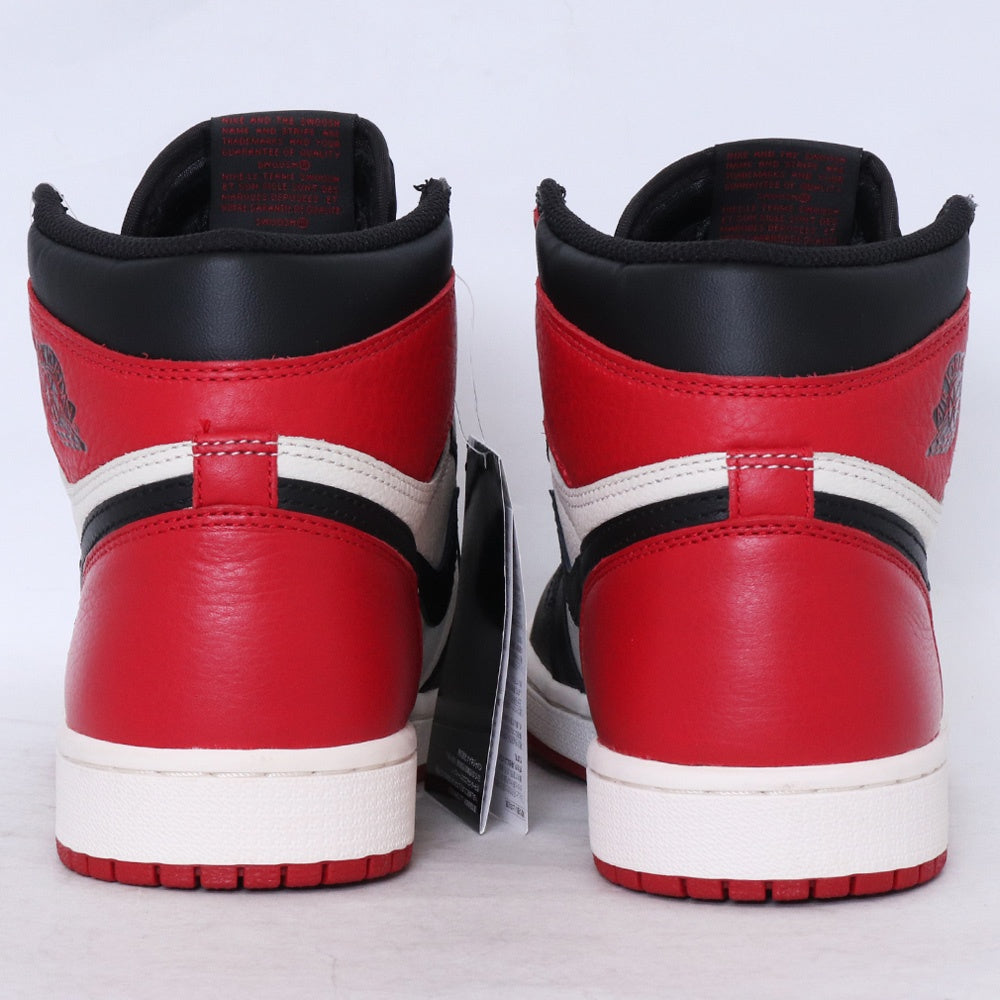 NIKE AIR JORDAN 1 Retro High OG Toe Sneakers Size 26.5cm